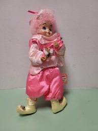 Brinn's Musical Harlequin Porcelain Doll