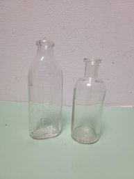 Apothecary Glass Bottle Lot