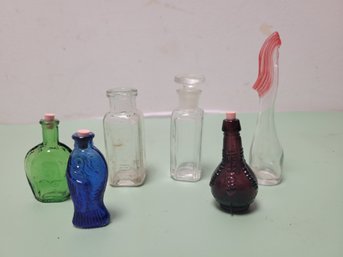 Mini Apothecary Glass Bottle Lot