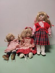 Porcelain Doll Lot