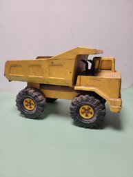 Vintage Metal Yellow Tonka Dump Truck