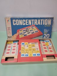 1976 Milton Bradley Concentration Board Game