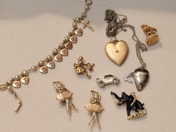 Jewelry Lot - Pendants And More - Some Gold Filled