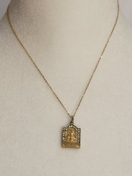 10k Gold Pendant And Necklace Trenton, NJ Dioce San