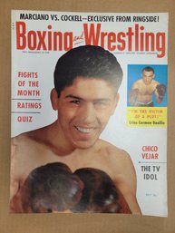 July 1955 Boxing And Wrestling Magazine - Chico Vejar Cover