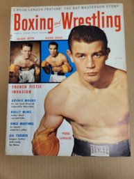 1954 Boxing And Wrestling Magazine - Royer Cover