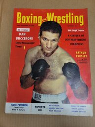 1953 Boxing And Wrestling Magazine - Dan Bucceroni Cover