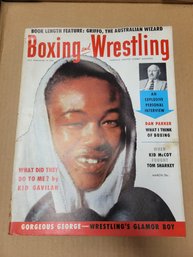 1955 Boxing And Wrestling Magazine