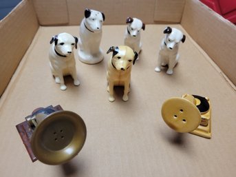 Vintage RCA 'Nipper' Dog Collectible Lot