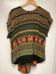 Vintage Marsha Brander For Componix Skirt And Shirt Set - Size L