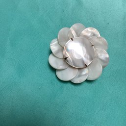 Mother Of Pearl Early Brooch