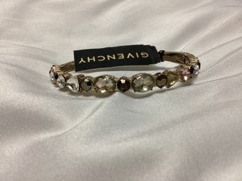 Givenchy Gold Tone With Precious Stone Bracelet
