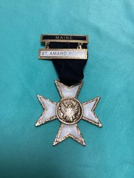 State Of Maine Masonic Medal And More