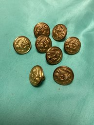 Vintage Military Buttons