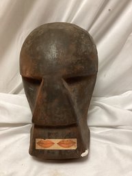 Vintage African Ceramic Dance Mask