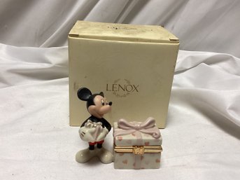 Lenox Disney Mickey's Heartfelt Treasure Trinket Box