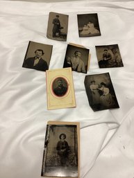 Tin-type Antique Photo Lot