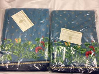 Two Williams-sonoma Factory Sealed Table Cloths