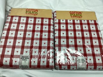 Two Cotton Park Cottage Heart Tablecloths
