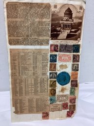 Double Sided George Washington Ephemera - Stamps And More