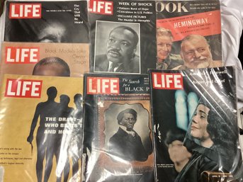 Vintage Life And Look Magazine Lot