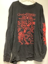 Game Of Thrones Long Sleeve Shirt - Size XXL