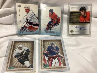 Hockey Card Lot - Autos Included