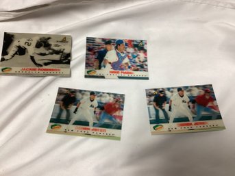 Denny's 1997 Baseball Card Lot - Jeter, Jackie Robinson, And Mike Piazza