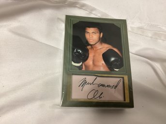 Lot Of 50 Muhammad Ali Facsimile Auto Cards