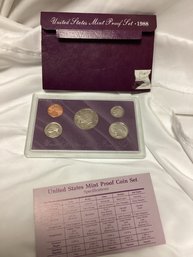 1988 US Mint Proof Coin Set