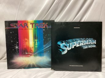 Superman The Movie & Star Trek The Motion Picture Vinyl Lot