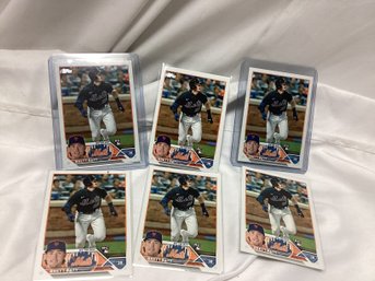 Brett Baty Topps Baseball Card Lot