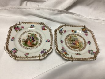 SICo Germany Victorian Courting Mini Plates Lot