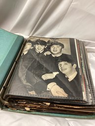 Beatles Scrap Book - Full Of Articles, Pictures, And More