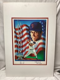 Nolan Ryan Signed Posted With COA