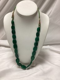 Natural Beryl Emerald Tumble Shape Beads
