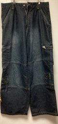 Vintage Kikri Machine Cargo Jeans 34 X 32