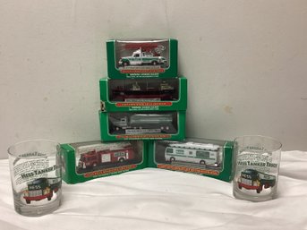 Hess Mini Truck Lot With Glasses