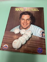 1975 New York Mets Official Yearbook