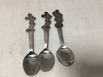 Walt Disney Handle Spoons
