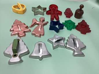 Vintage Christmas Cookie Cutter Lot