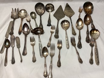 Silverware Lot - Fred Brodegaard & Co, And More