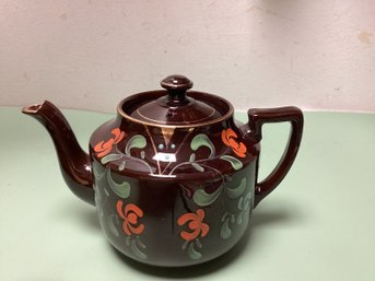 England Hand Painted Tea Pot