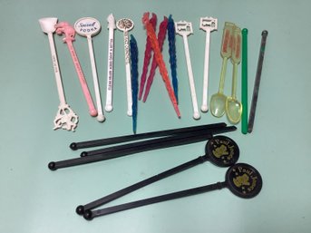 Vintage Advertising Stirrers