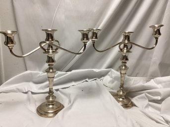 S. Kirk & Son Sterling Candelabra Set