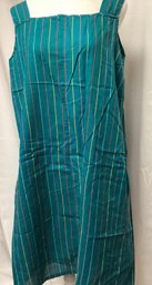1970s Handmade Striped Summer Dress
