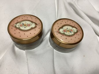 Pair Of Vintage Trinket Boxes