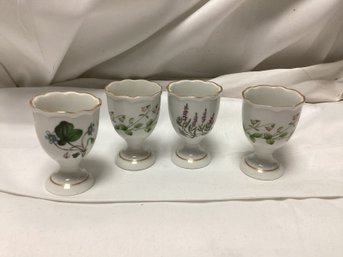 Hackefors Porslin Egg Cup Lot