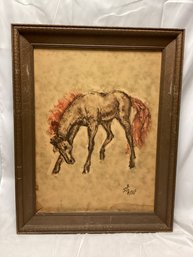 Abstract Horse Print B. Sim Mon