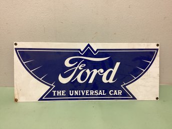 Vintage Ford Automobile Porcelain Sign